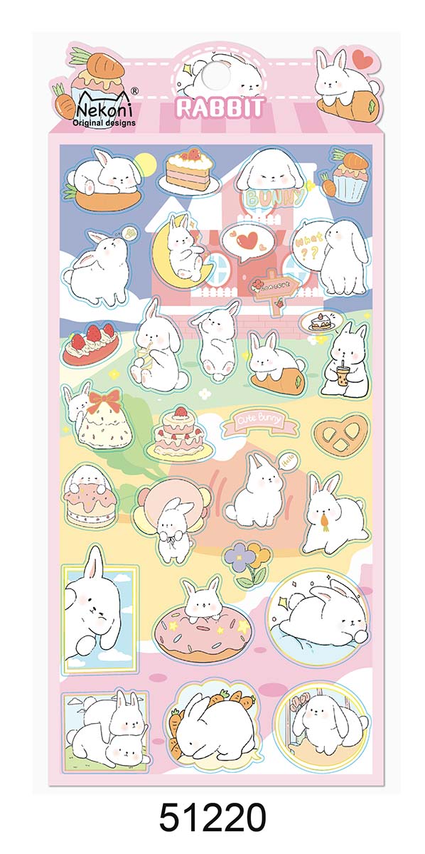 Stickerbogen cute Animals TEIL 2