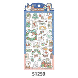 Stickerbogen cute Animals WEIHNACHTLICH