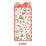 Stickerbogen cute Animals WEIHNACHTLICH