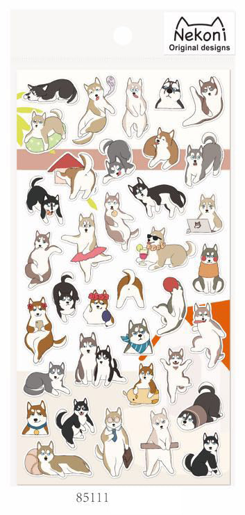 Stickerbogen cute Animals TEIL 2
