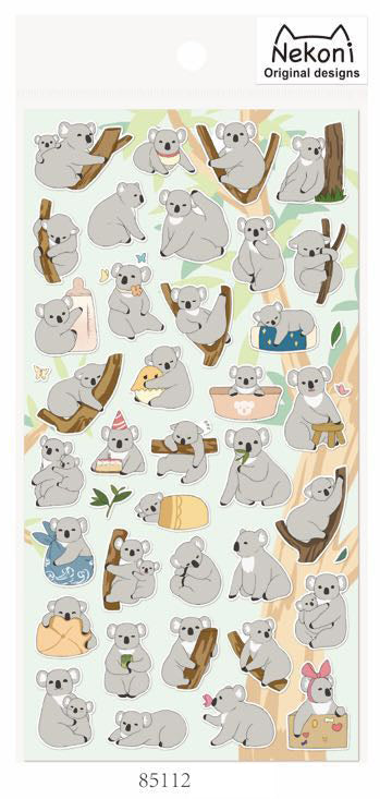 Stickerbogen cute Animals TEIL 2