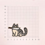 Aufnäher Messer-Katzen (zum Aufbügeln und Aufnähen)