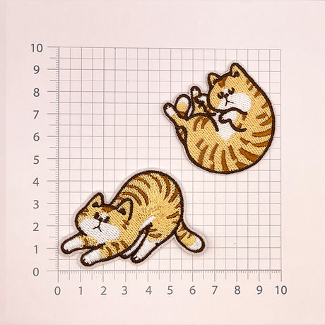 Aufnäher Katzen (zum Aufbügeln und Aufnähen) 