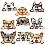 Aufnäher Hunde (zum Kleben und Aufnähen)
