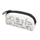Federpenal Hund oder Katze mit XL-Zip