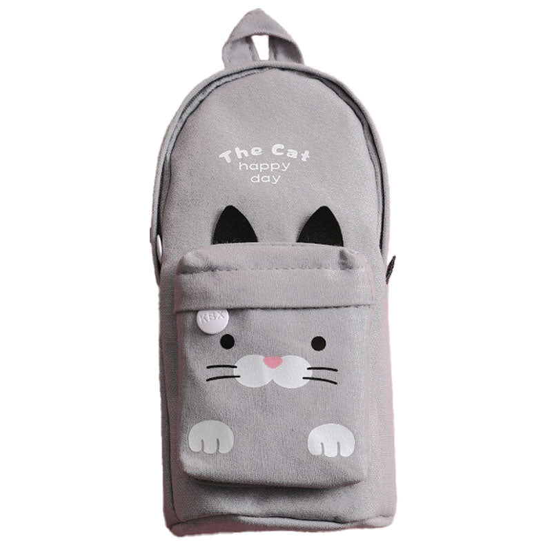 Federpenal Rucksack-Design Tiere (aus Canvas)