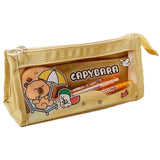 Federpenal Tiere und Capybara (Canvas und PVC)