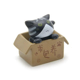 Figur/Glücksbringer - Katze in Box