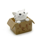 Figur/Glücksbringer - Katze in Box