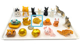 Figur/Glücksbringer (Gold / Glück/ Katze / Eidechse / Axolotl / Capybara)