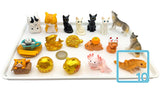 Figur/Glücksbringer (Gold / Glück/ Katze / Eidechse / Axolotl / Capybara)