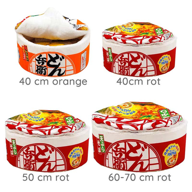 Haustierbett Ramen Nudelsuppe