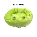 Haustierbett Donut süßes Tier Ananas/Frosch/Hai/Oktopus