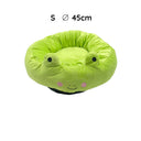 Haustierbett Donut süßes Tier Ananas/Frosch/Hai/Oktopus