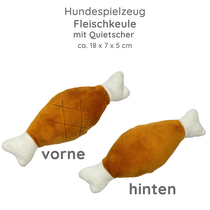 Hundespielzeug klein mit Quietscher