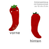 Katzenspielzeug mit Katzenminze OBST/GEMUESE