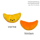 Katzenspielzeug mit Katzenminze OBST/GEMUESE