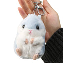 Schlüsselanhänger Plüsch Hamster 12 cm
