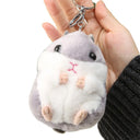 Schlüsselanhänger Plüsch Hamster 12 cm