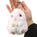 Schlüsselanhänger Plüsch Hamster 12 cm