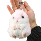 Schlüsselanhänger Plüsch Hamster 12 cm