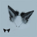 Haarreifen Fell-Wolfs-/Biestohren