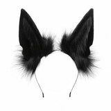 Haarreifen Fell-Wolfs-/Biestohren
