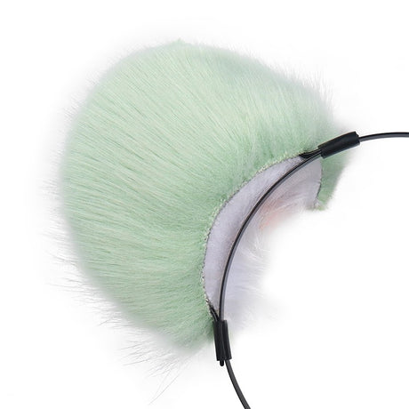 Haarreifen Fell-Ohren rund als Wassermelonen-Design Maus/Hamster/Bär