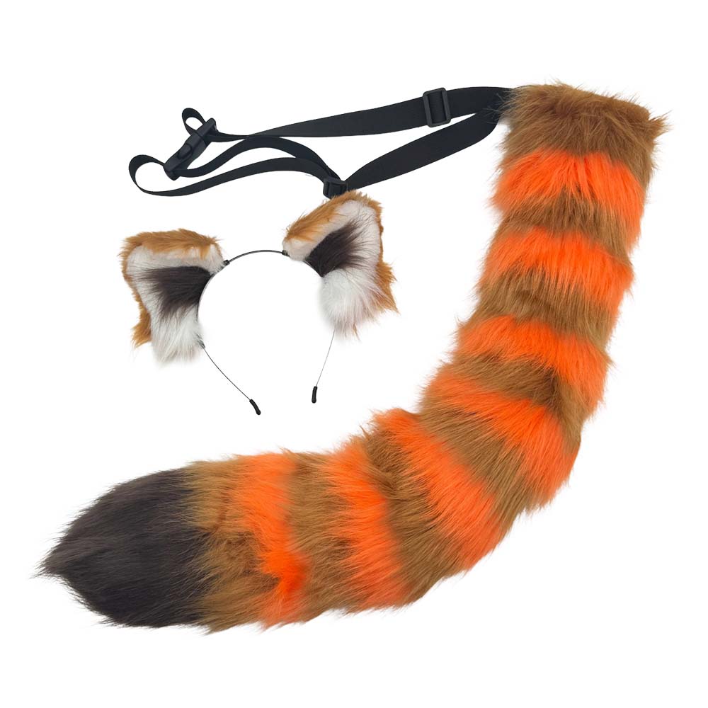 Cosplay Kostüm Set roter Panda