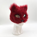 Tiermaske (Polyester) Katze/kleiner Wolf