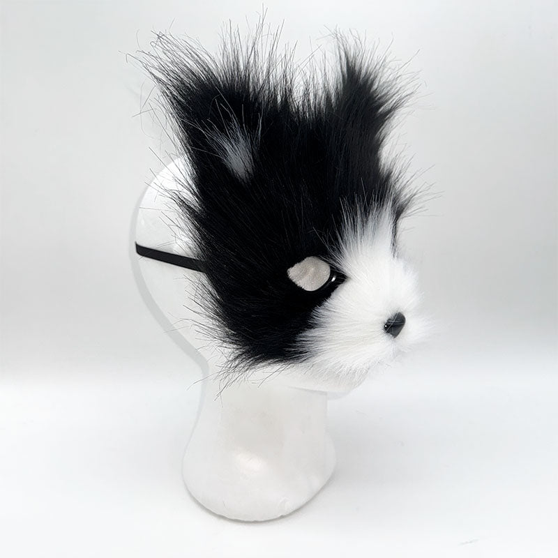 Tiermaske (Polyester) Wolf/Fuchs