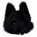 Tiermaske (Polyester) Wolf/Fuchs mit Zähnen