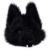 Tiermaske (Polyester) Wolf/Fuchs mit Zähnen