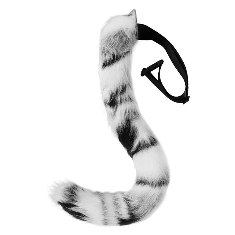 Fell-Schweif-Gürtel Katzenschweif cattail bunt "Spezial"