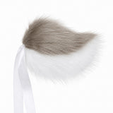 Fell-Schweif-Gürtel (B) Bommel/Blume Hase/Reh
