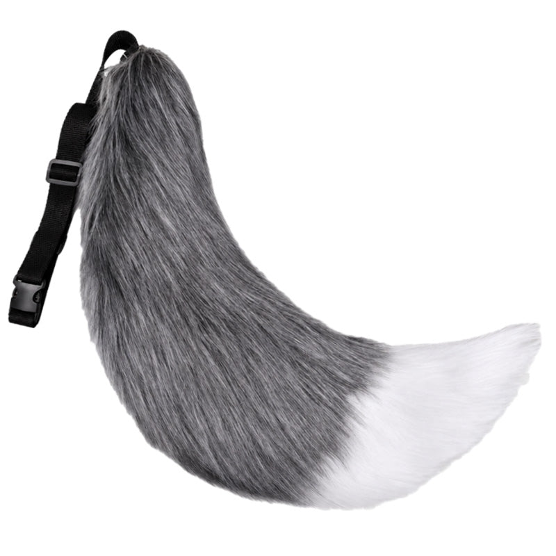 Fell-Schweif-Gürtel (XL) flauschiger Fuchs