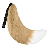 Fell-Schweif-Gürtel (XL) flauschiger Fuchs