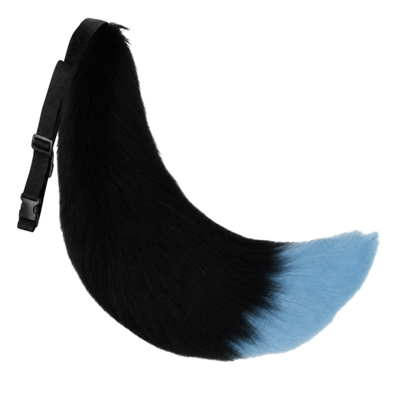 Fell-Schweif-Gürtel (XL) flauschiger Fuchs