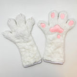 gefütterte Katzen Flauschige Handschuhe mit Quietscher