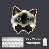 Mousepad in Tierform