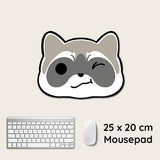 Mousepad in Tierform