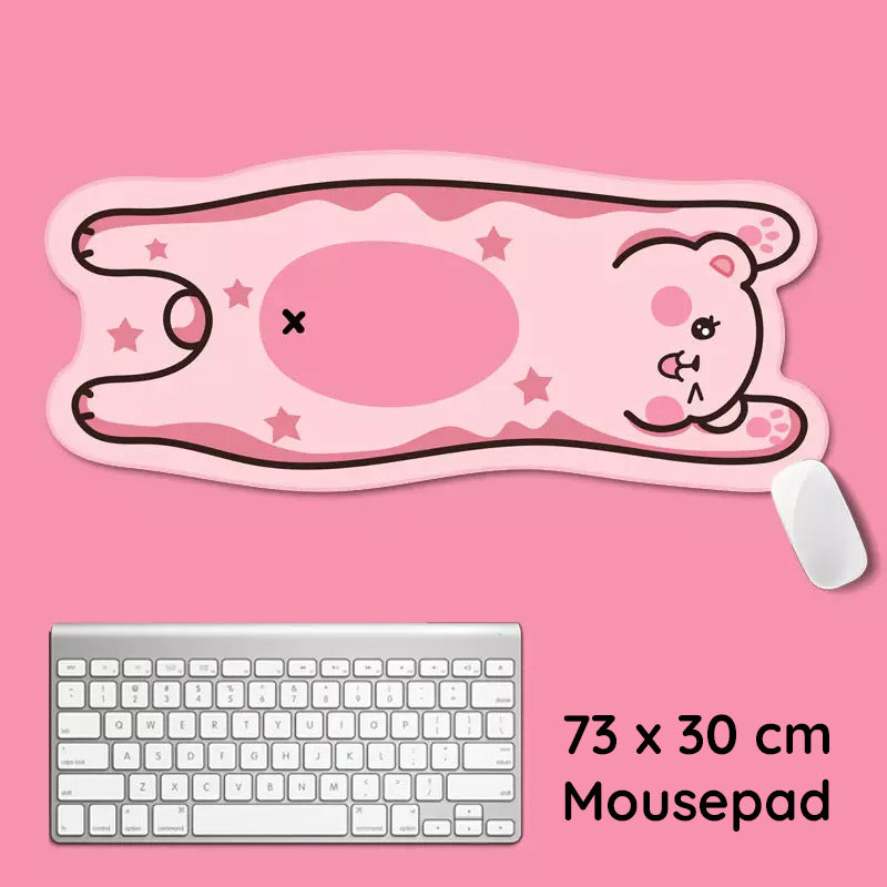 Mousepad XL in Tierform