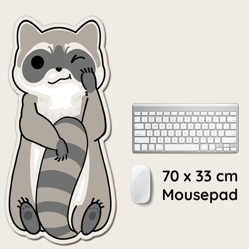 Mousepad XL in Tierform