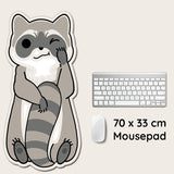 Mousepad XL in Tierform