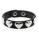 Armband Nietenherzen