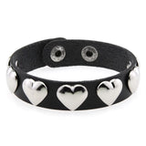 Armband Nietenherzen