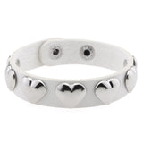 Armband Nietenherzen