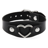 Armband PU-Leder mit Herzring