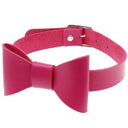 Halsband Kunstleder PU, mit Masche/Fliege