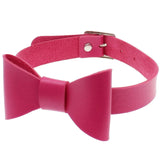 Halsband Kunstleder PU, mit Masche/Fliege